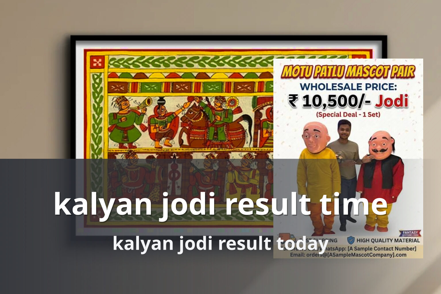 kalyan jodi result time - matka_satta